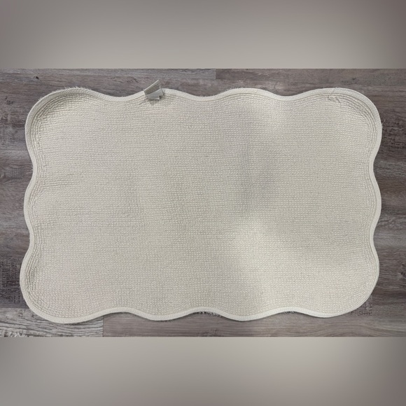 20"x30" Scallop Bath Rug Cream - Threshold™ - Picture 5 of 9